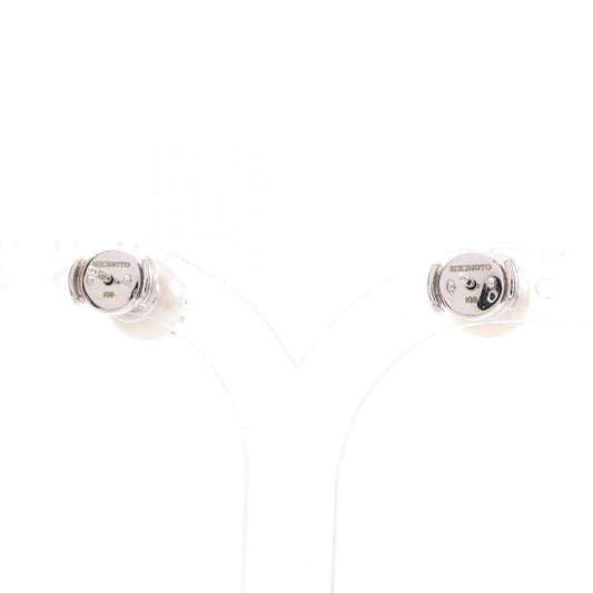 CHROME HEARTS x MIKIMOTO CH K18WG Earrings