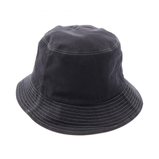 Dior Black Cotton Bob Bucket Hat Size 57
