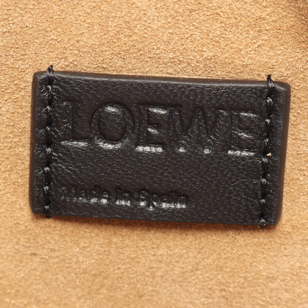 LOEWE Cara Mini 2-Way Leather Bag Black