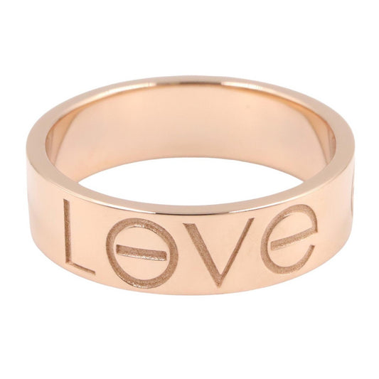 CARTIER Love Ring K18PG Rose Gold Size JP 11.5