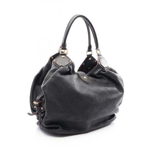 LOUIS VUITTON Mahina L Leather Bag Black