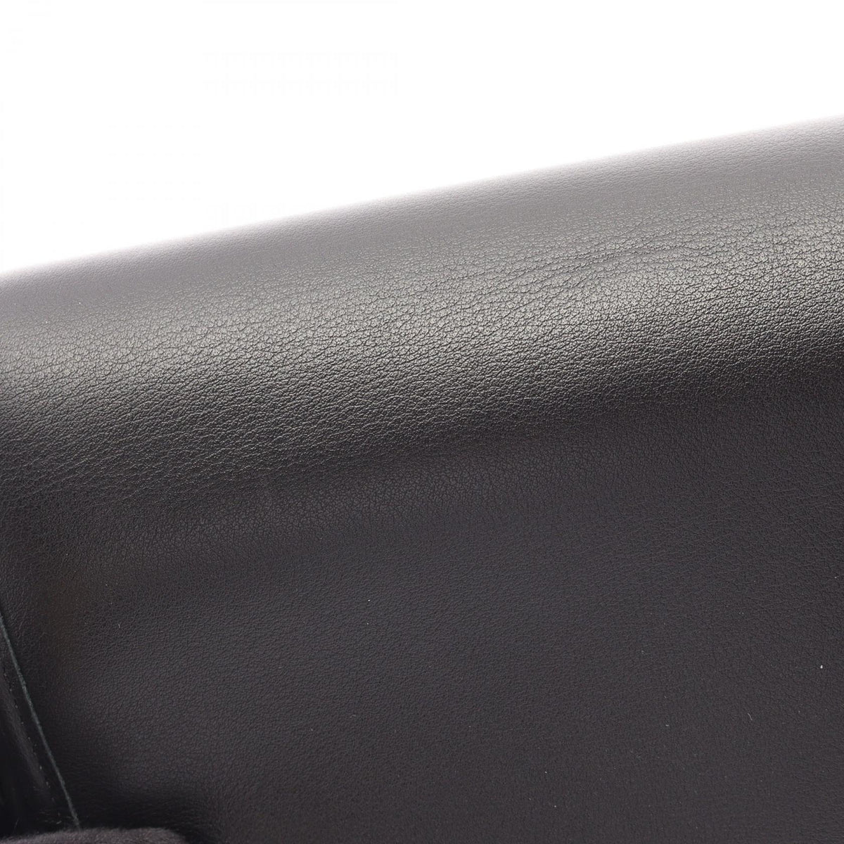 CELINE Besace Triomphe Leather Shoulder Bag Black
