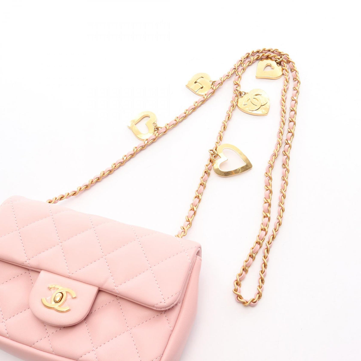 CHANEL Mini Matelassé Shoulder Bag
