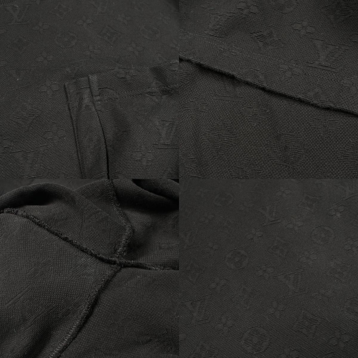 LOUIS VUITTON 3D Pocket Monogram T-Shirt Black Size XL