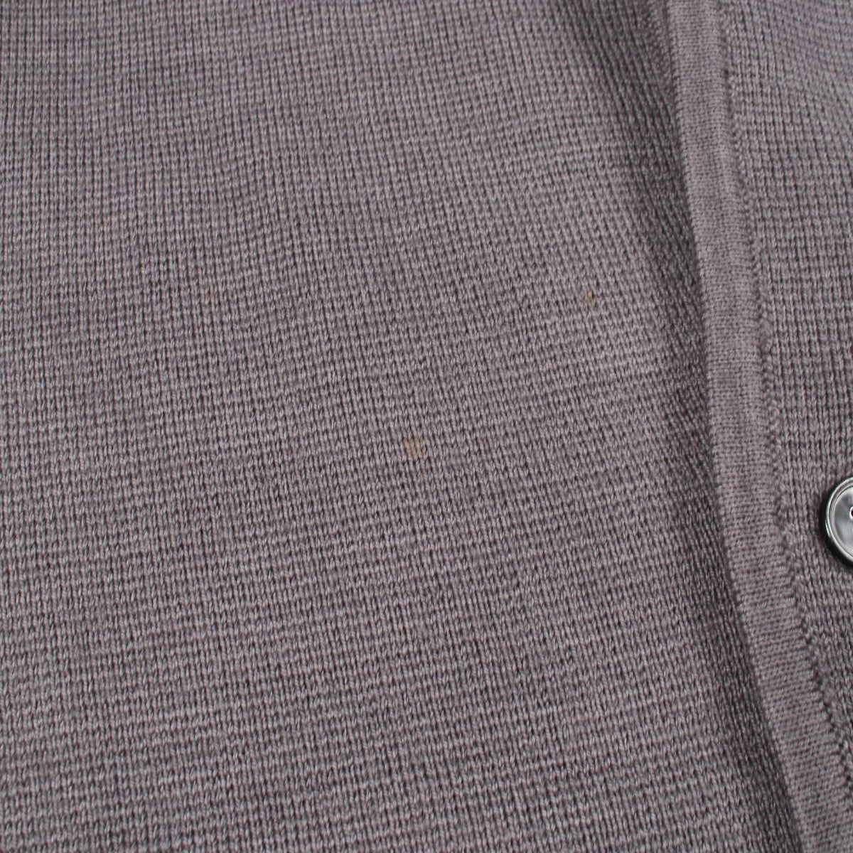 LARDINI Gray Knit Wool Vest Size 48