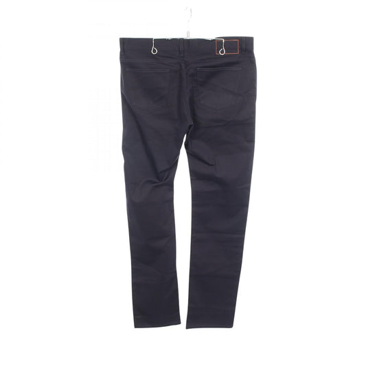 HERMES Clous de Selle Button Fly Cotton Pants Size 46