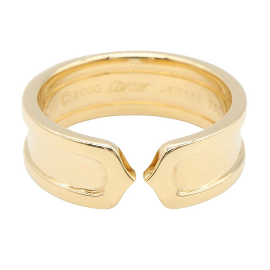 CARTIER C2 K18 Yellow Gold Ring Size JP 12
