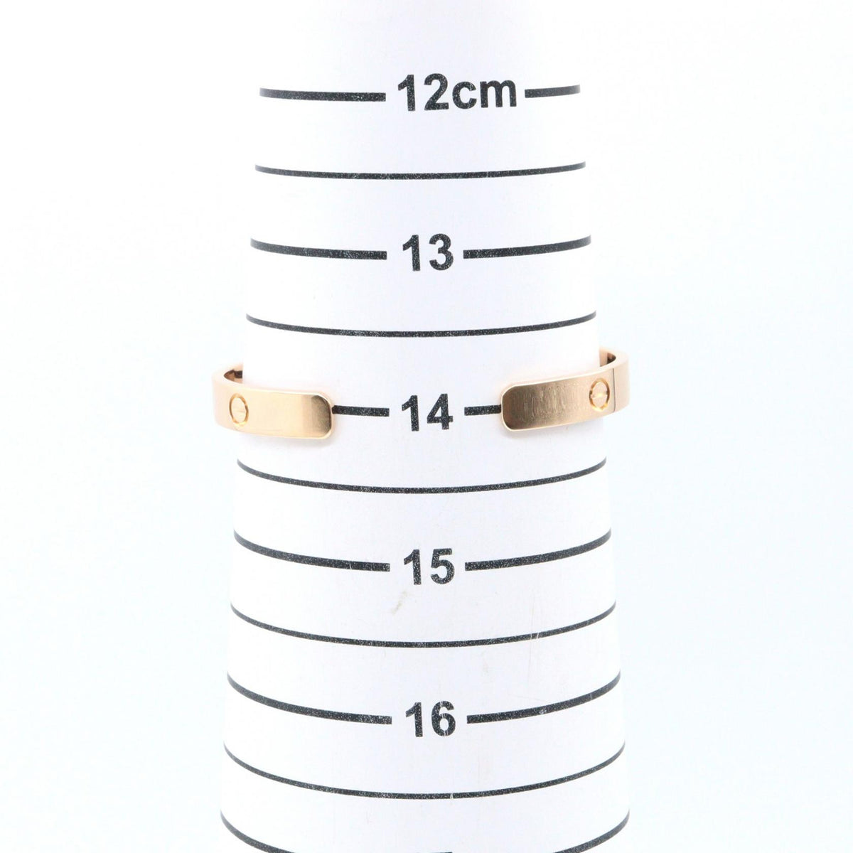 CARTIER Open Love Bracelet K18PG Rose Gold Size 16