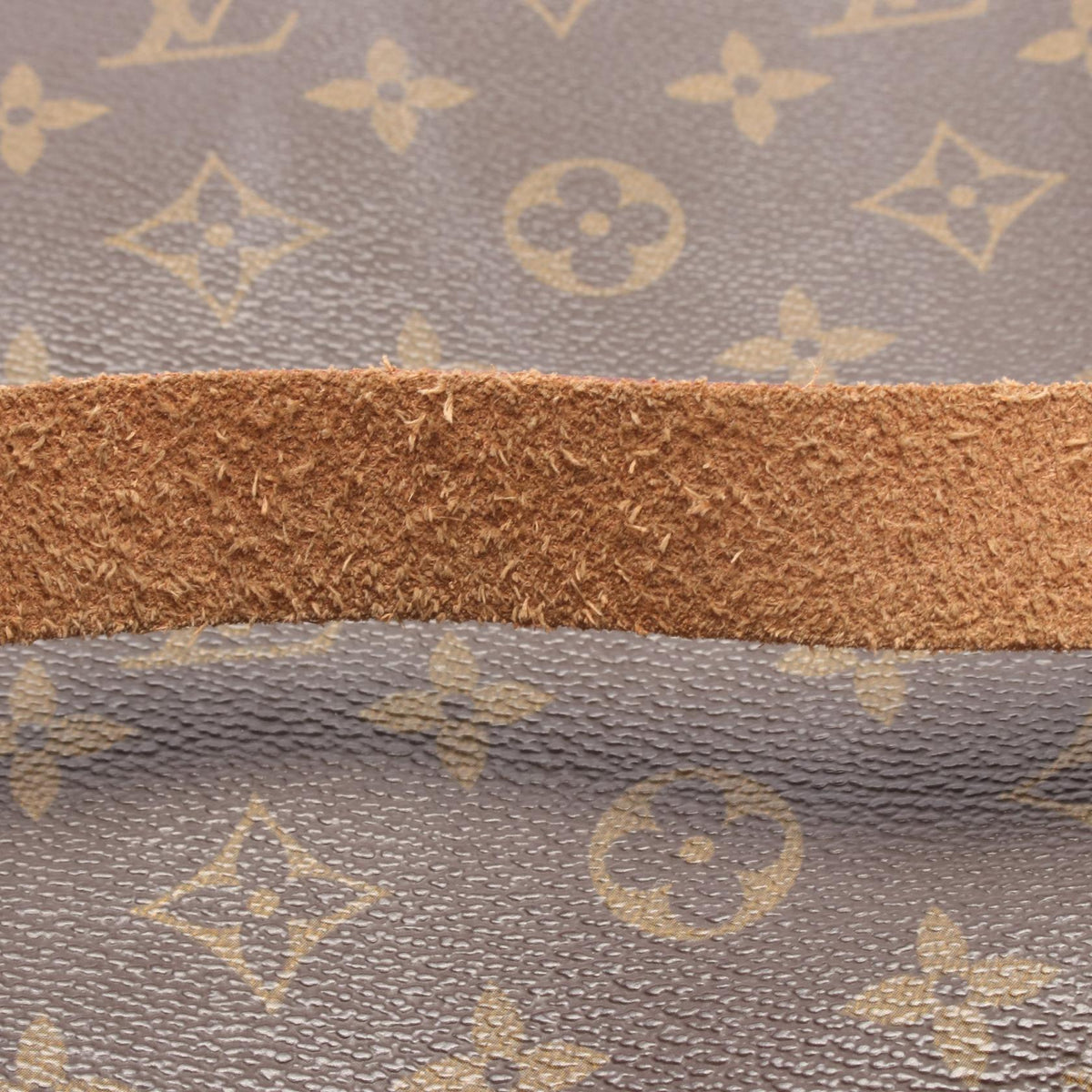 LOUIS VUITTON Monogram Shoulder Bag Brown