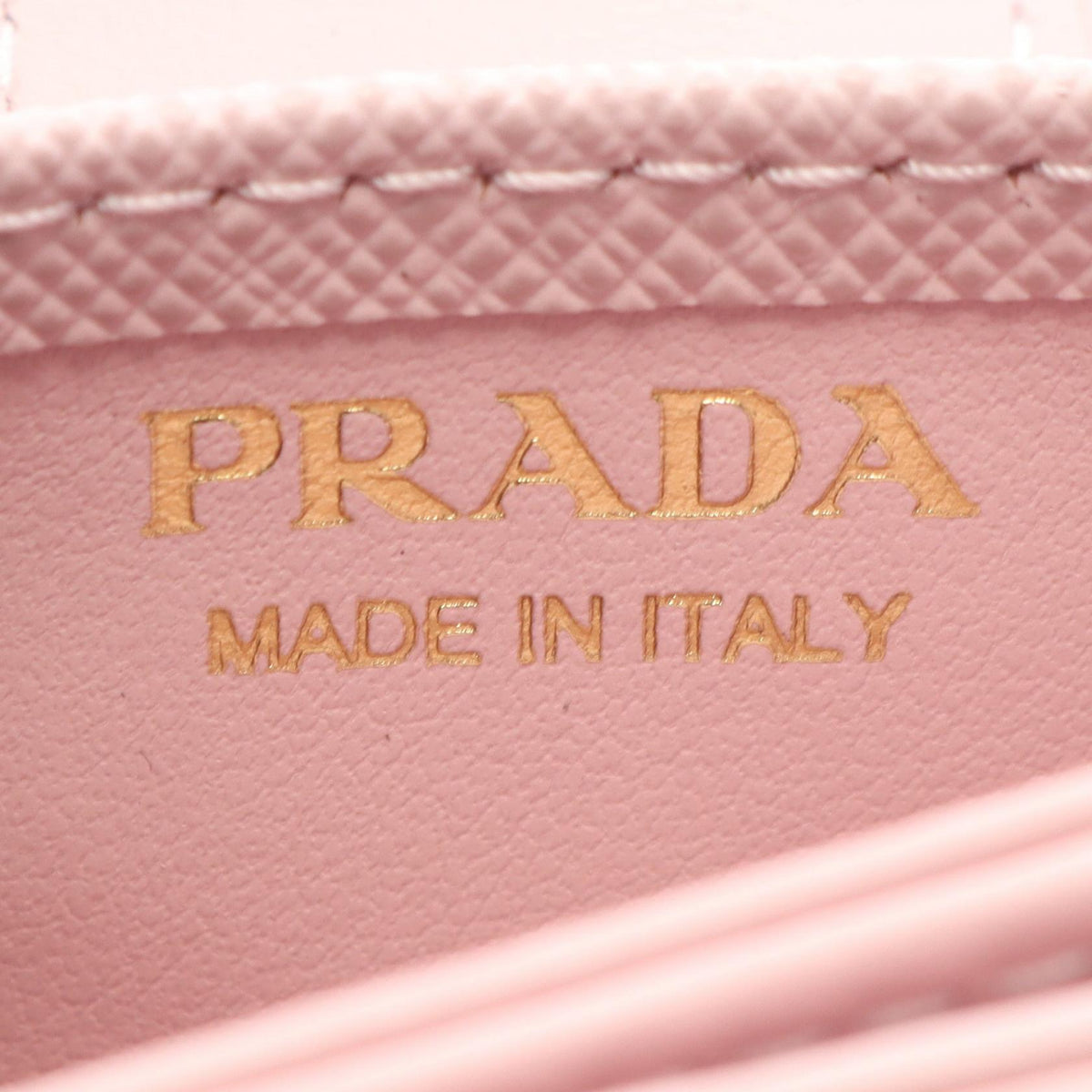 PRADA SAFFIANO TAB Saffiano Wallet Pink