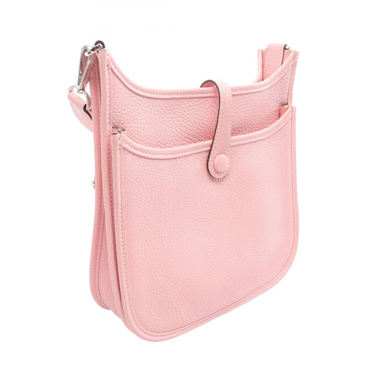 HERMES Evelyne 3 23 Taurillon Rose Sakura Shoulder Bag