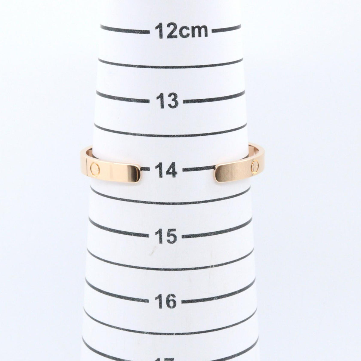 CARTIER Open Love K18PG Bracelet Gold Size 16