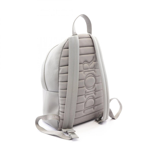 Dior RIDER 1947 Leather Backpack Gray
