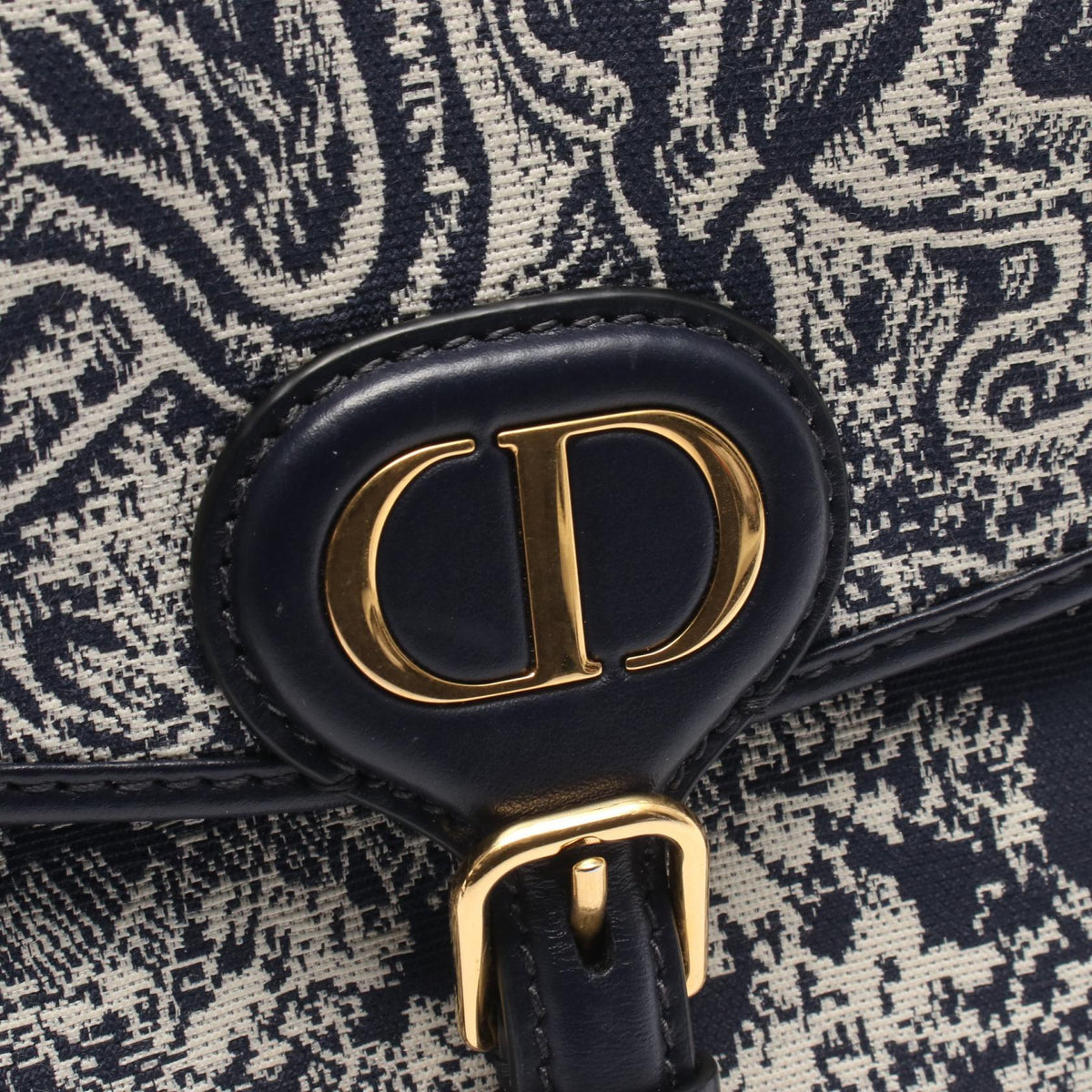 Dior BOBBY Medium Toile de Shoulder Bag