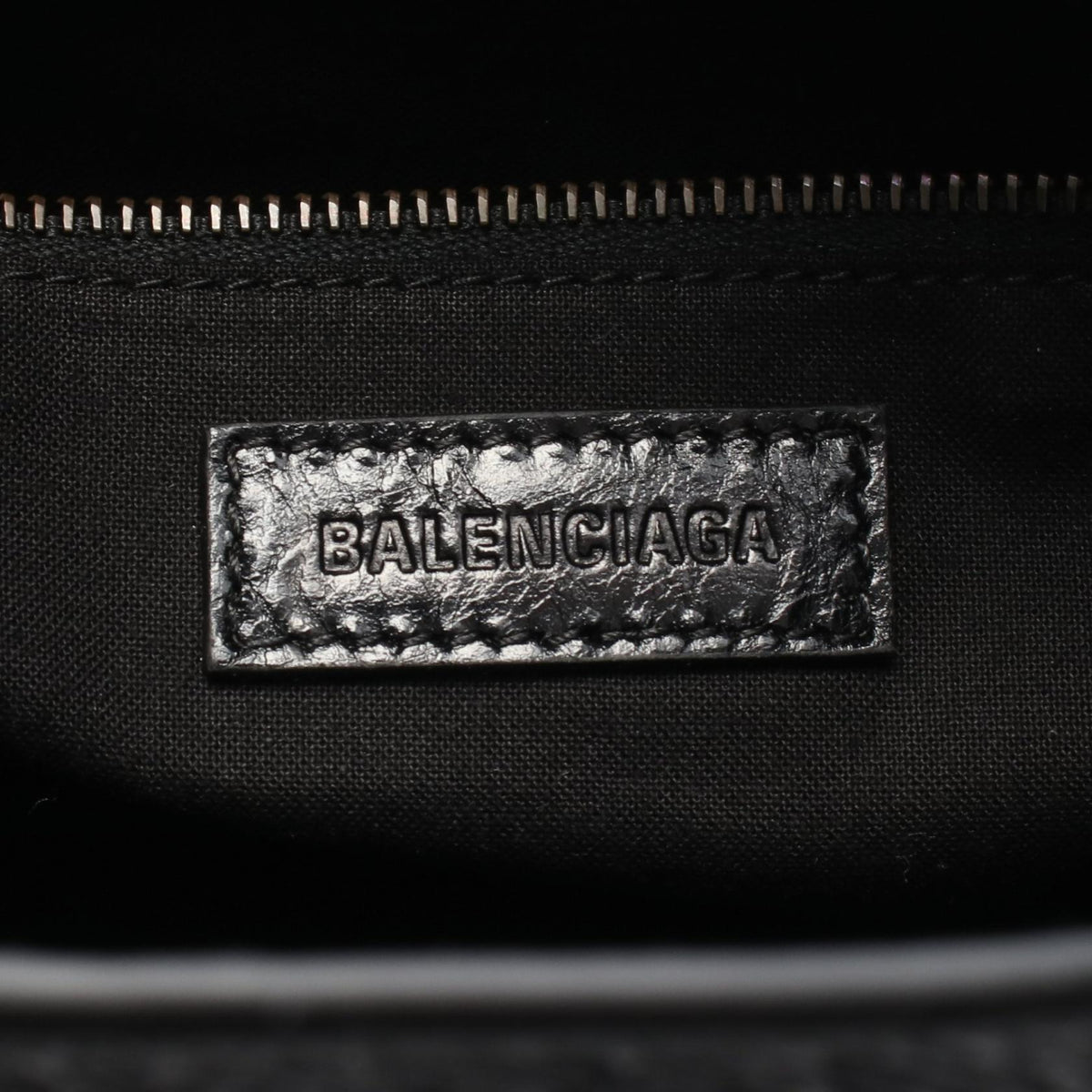 BALENCIAGA Le City Mini Leather Handle Bag