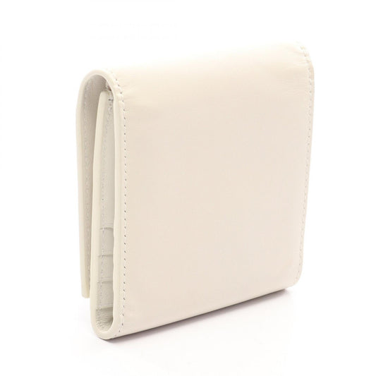 BOTTEGA VENETA Twist Lock Wallet White