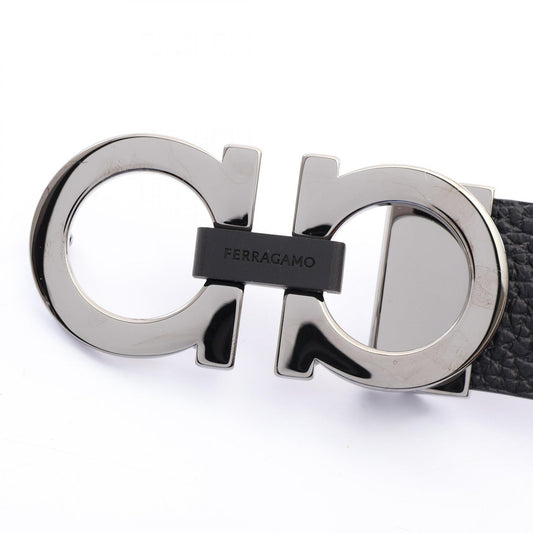 Salvatore Ferragamo Gancini Leather Belt Size 95