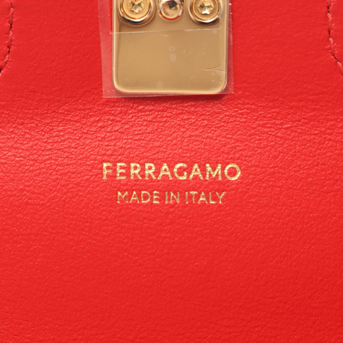 Salvatore Ferragamo Gancini Bag Black