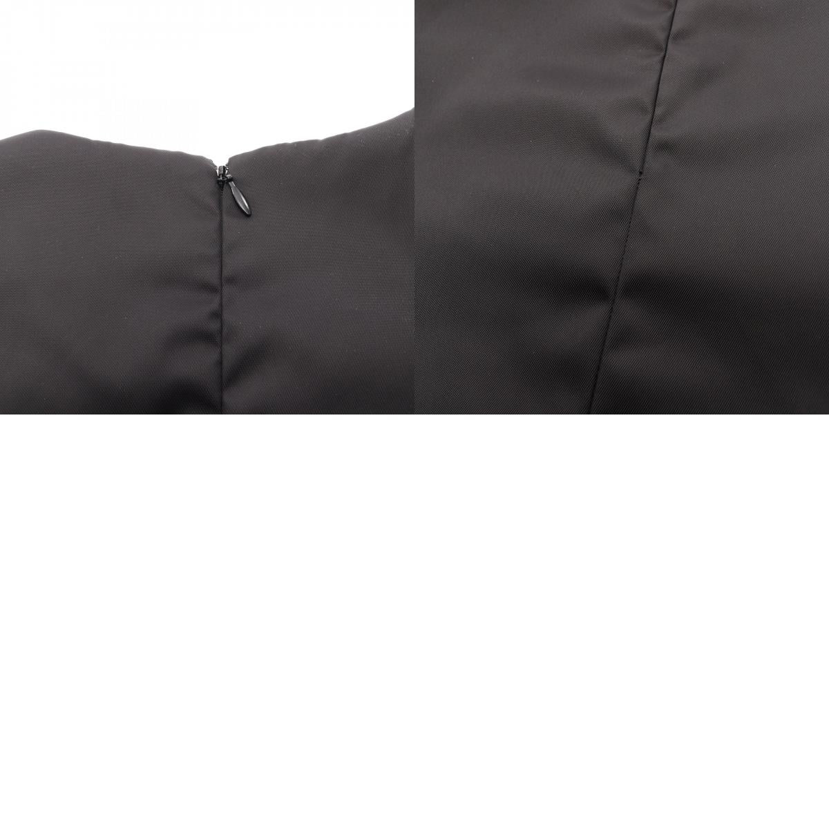 PRADA Re-Nylon Dress Black Size 38