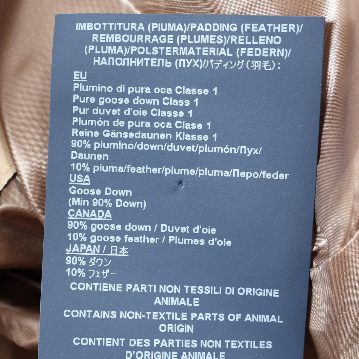 Herno ICONICO Nylon Down Jacket Size 42