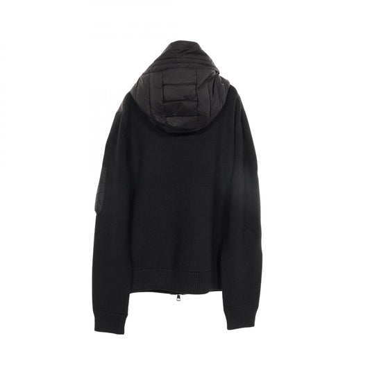 MONCLER CARDIGAN Panelled Hooded Down Jacket Size XL