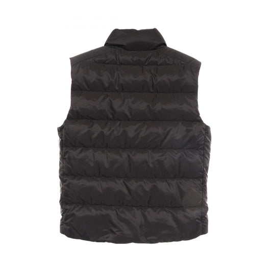 PRADA Black Padded Re-Nylon Down Vest Size 50