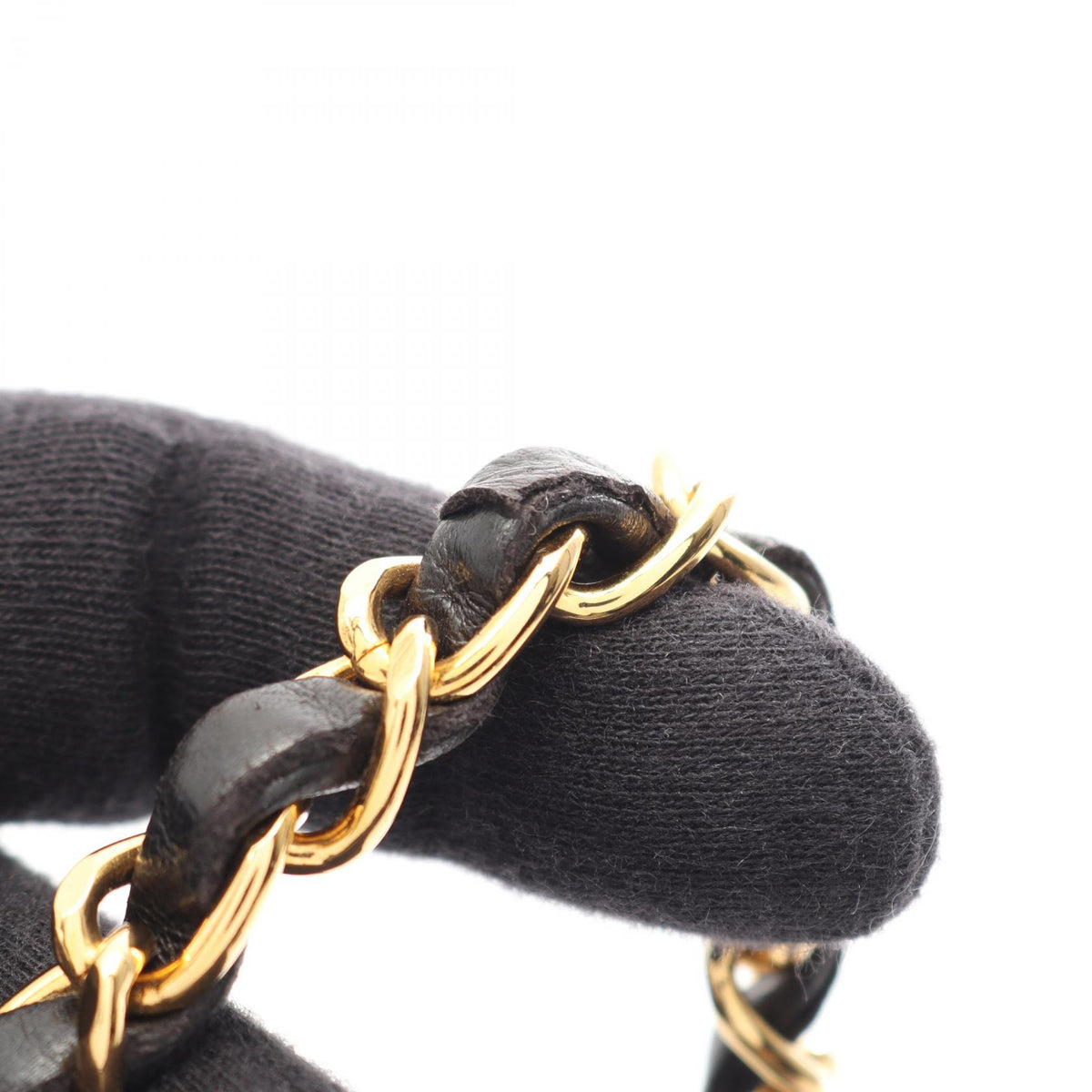 CHANEL Quilted Single Flap Bag Black