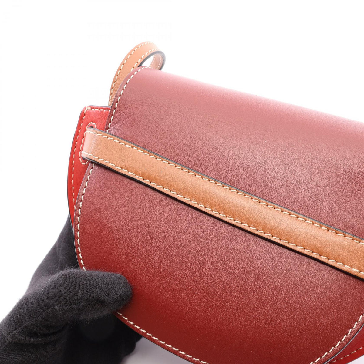 LOEWE Gate Bag Mini Leather Bag Red