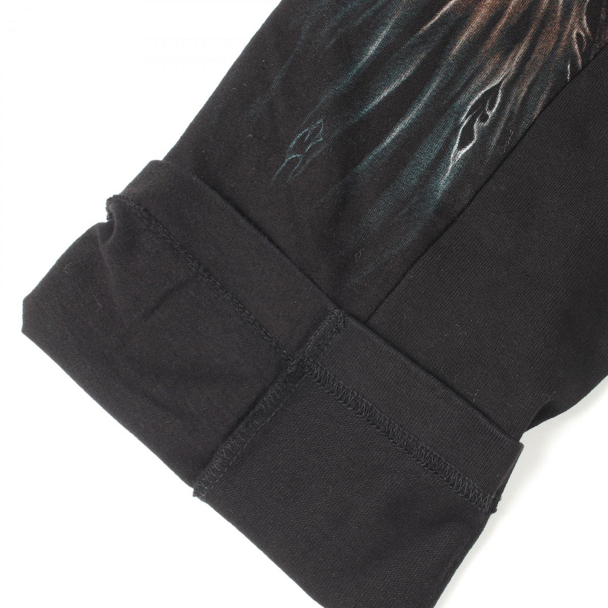 BALENCIAGA LTD Reconstructed Cotton Black Multi Hoodie Size 2