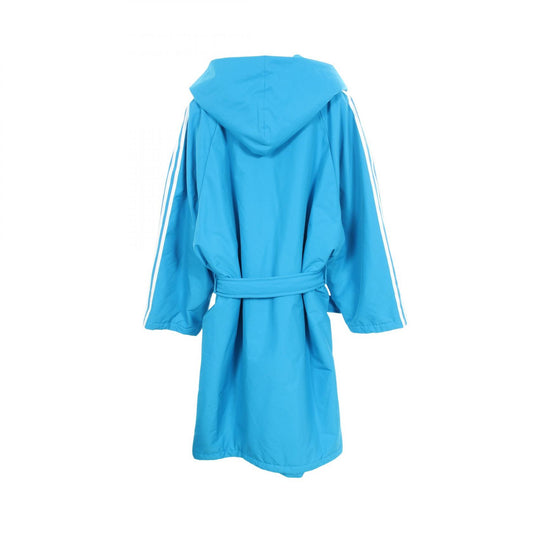 BALENCIAGA x adidas Trefoil Hooded Padded Coat Blue Size L