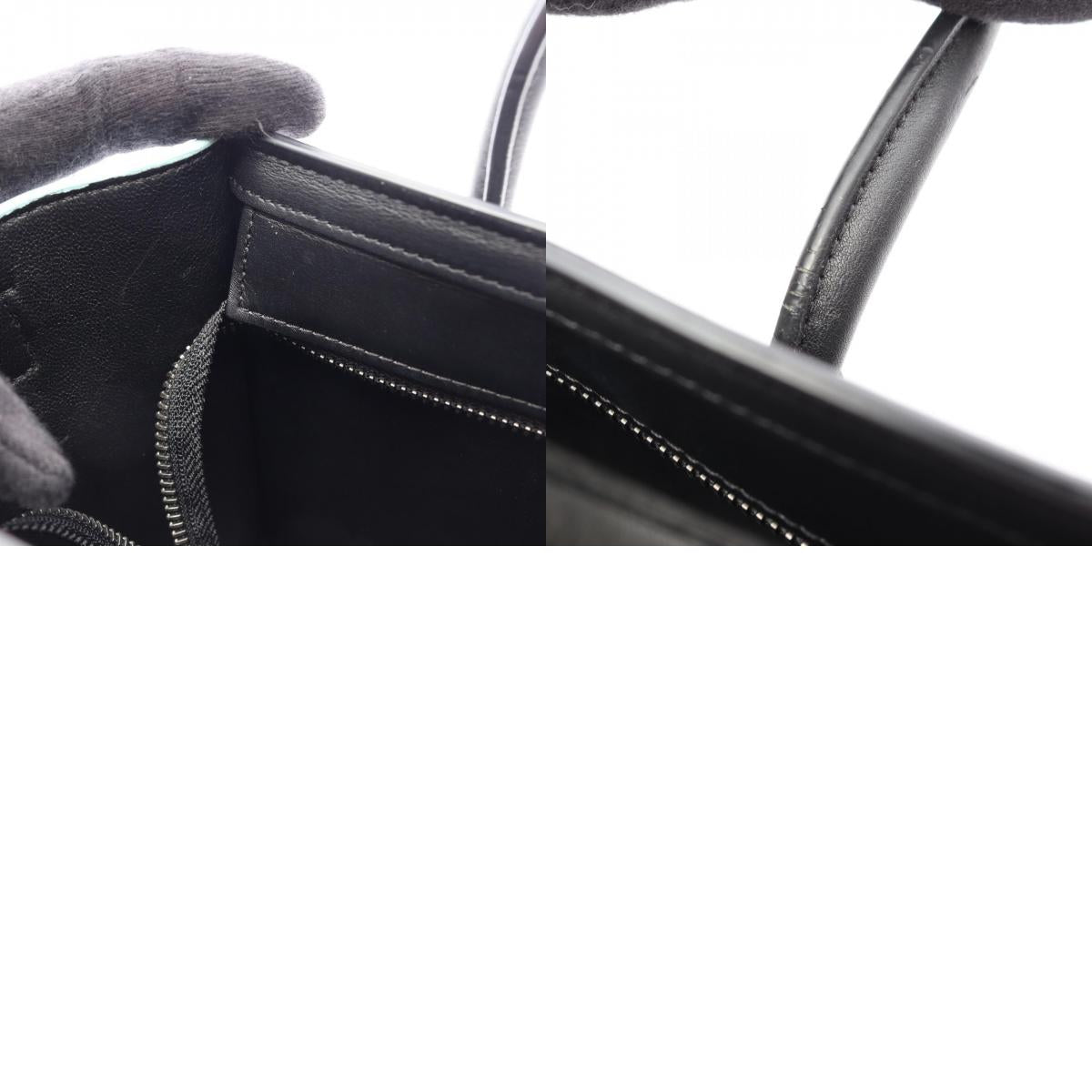 CELINE Luggage Nano Shopper Handbag Blue