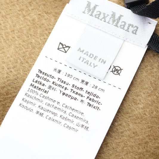 MAX MARA Monogram Cashmere Scarf