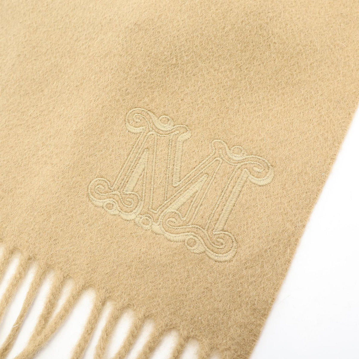 MAX MARA Monogram Cashmere Scarf