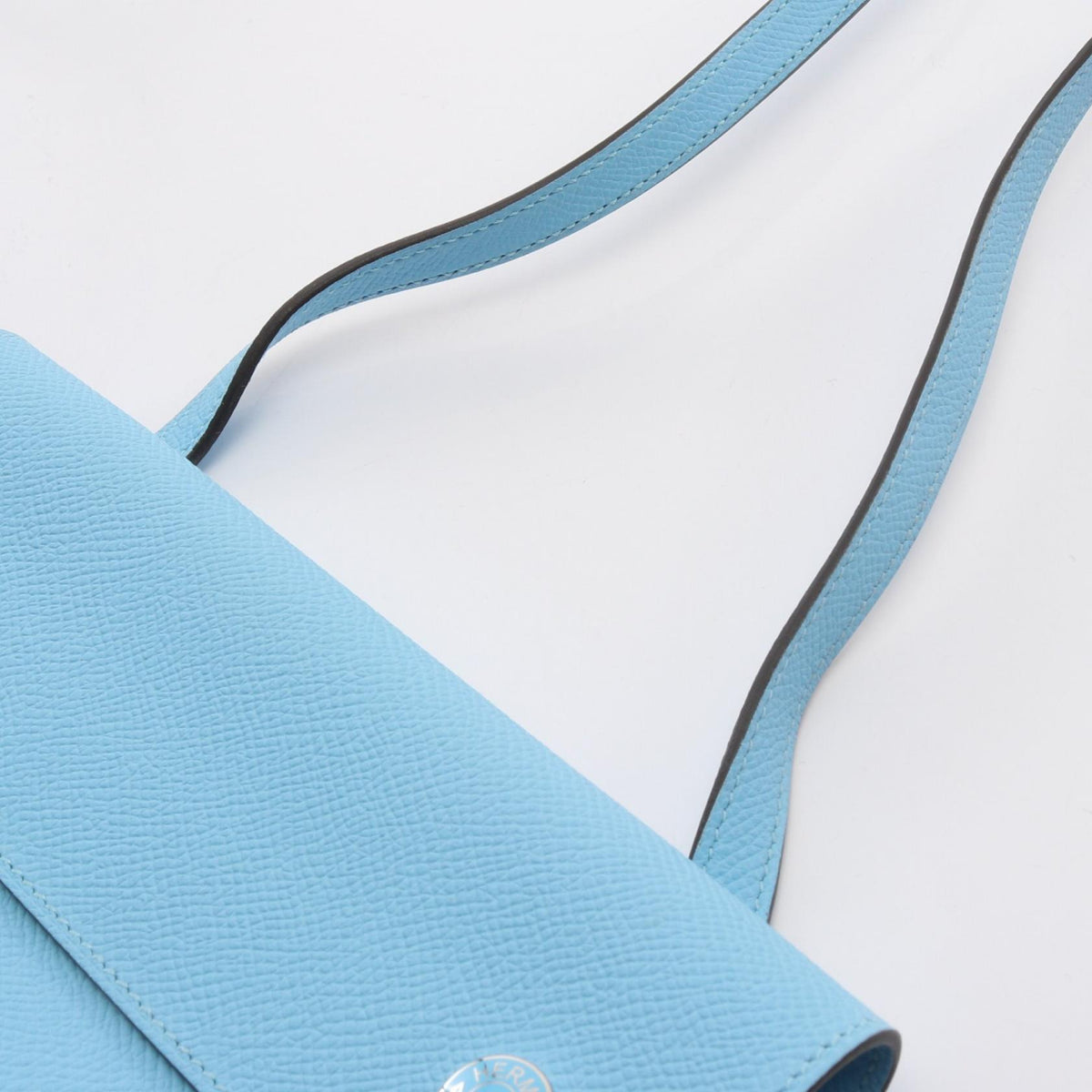 HERMES Nap To Go Veau Epsom Bag Blue