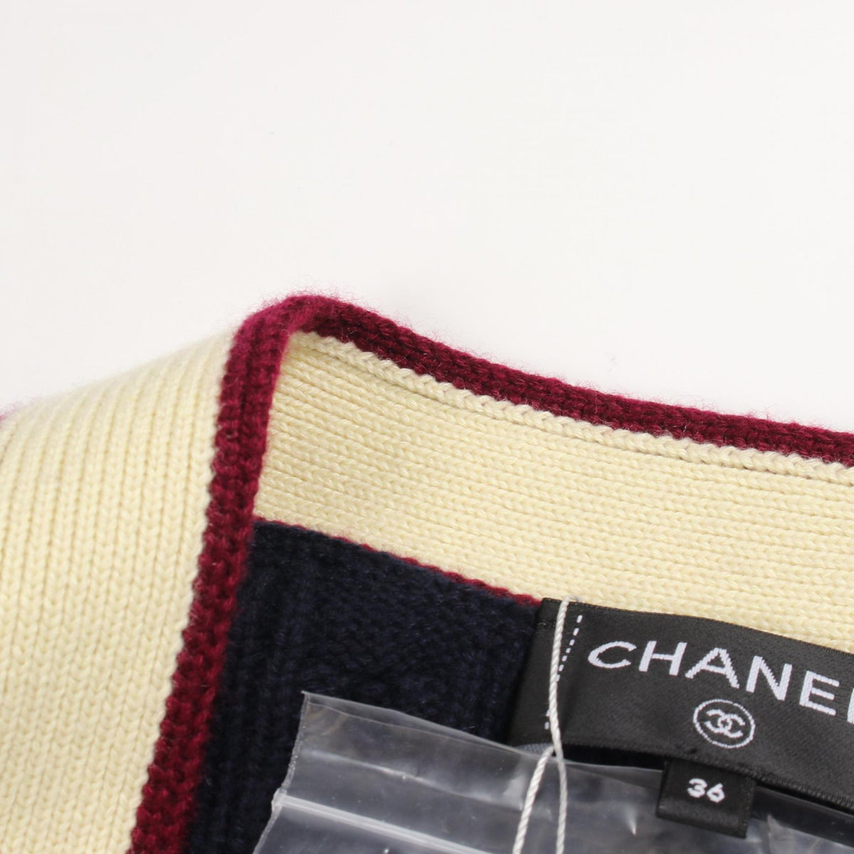 CHANEL Lion Button Cashmere Cotton Cardigan Size 36