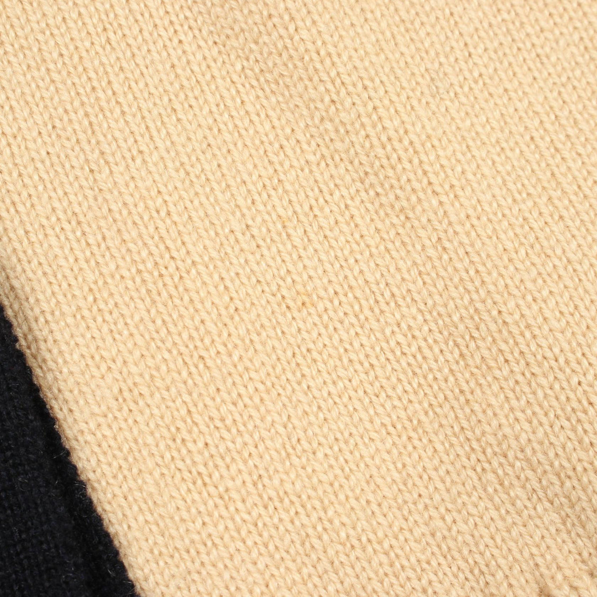 CHANEL CC Button Long Cashmere Cardigan Beige Size 34