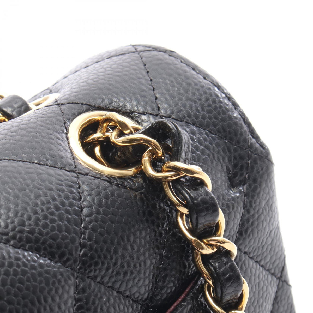 CHANEL Matelassé W Flap Shoulder Bag