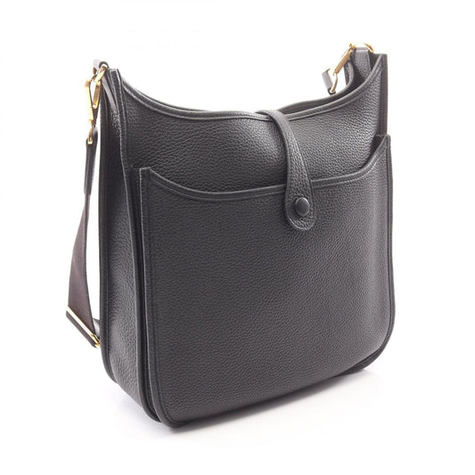HERMES Evelyne III PM Taurillon Bag Black