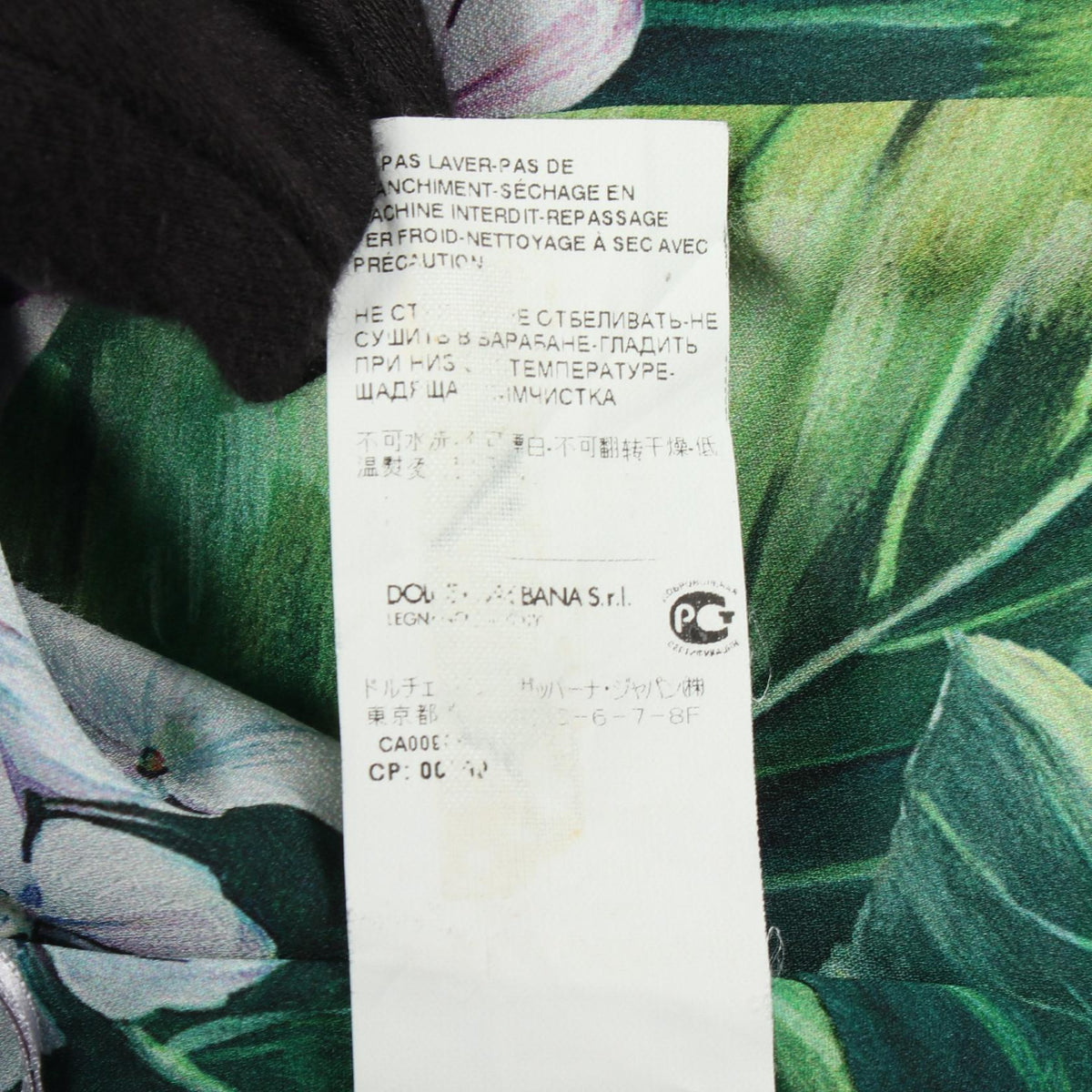 DOLCE & GABBANA Floral Sleeveless Rayon Midi Dress Size 40