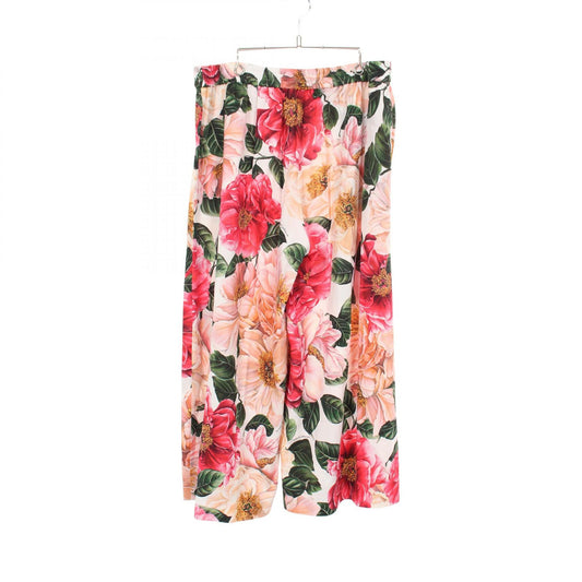 DOLCE & GABBANA Floral Rayon Pants Size 50