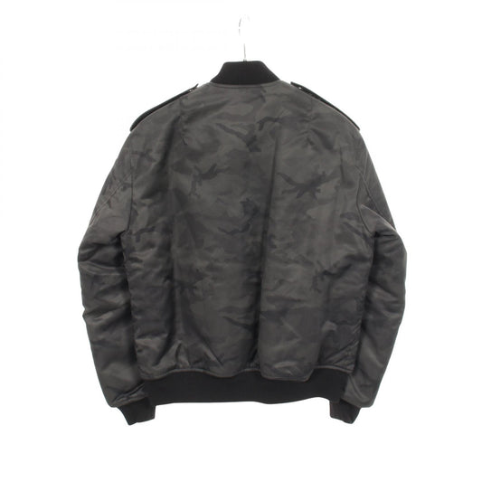 SAINT LAURENT PARIS Camouflage Nylon Jacket Size 44