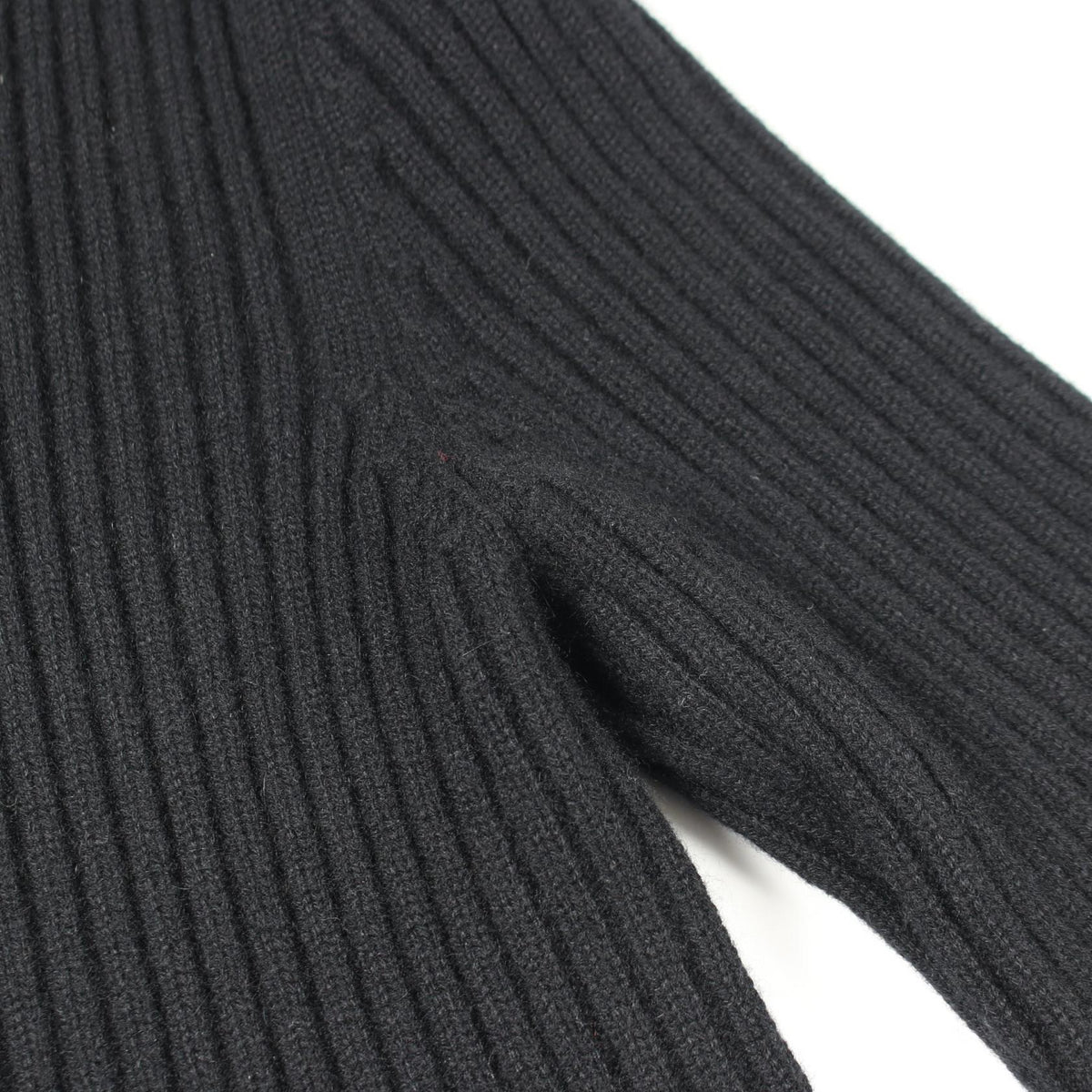 CHANEL Coco Mark Button Cashmere Dress Size 38