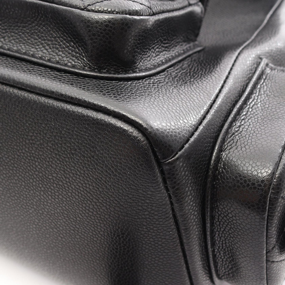 CHANEL Matelasse Caviar Backpack, Black