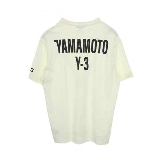 Y-3 x Yohji Yamamoto Print T-Shirt Beige Size M