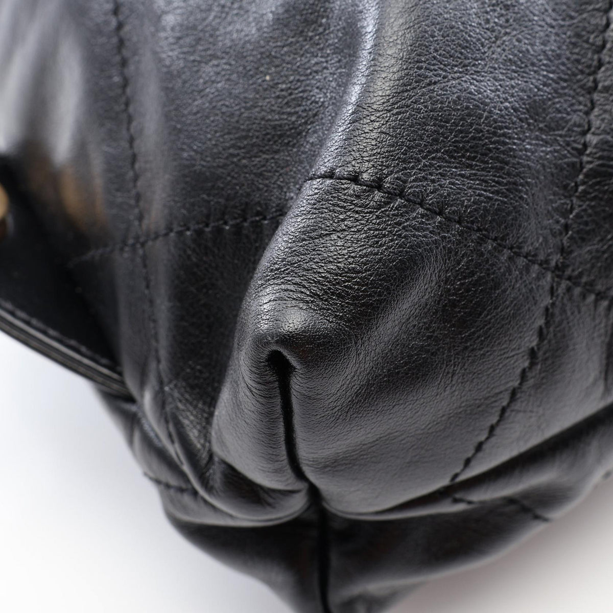 CHANEL Chanel 22 Leather Backpack Black