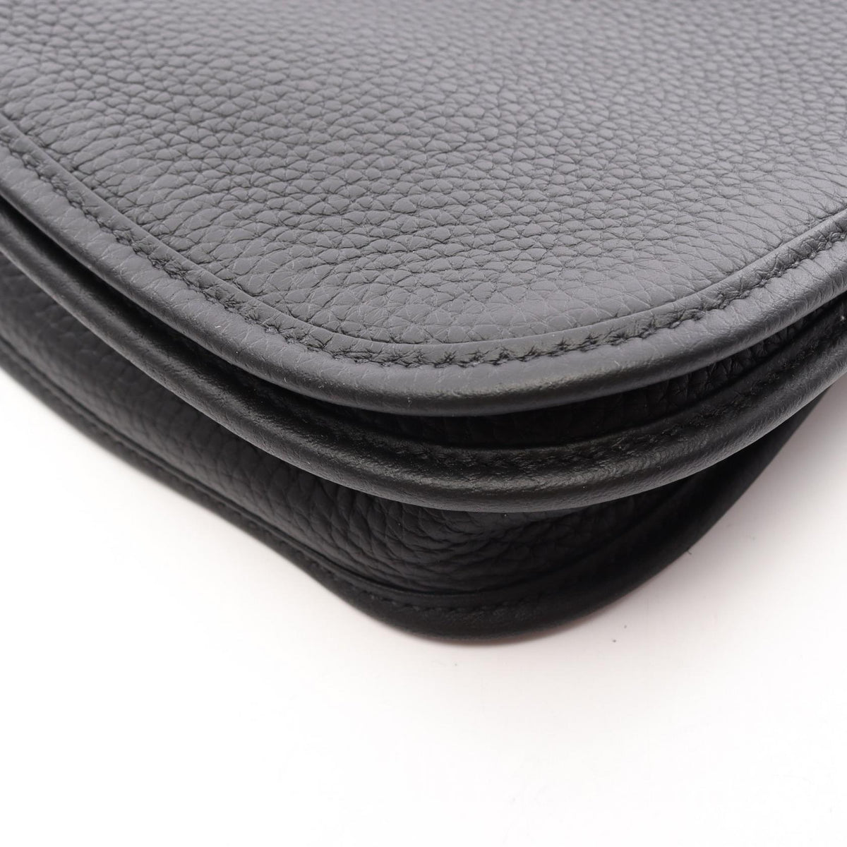 HERMES Evelyne III 23 Black Shoulder Bag