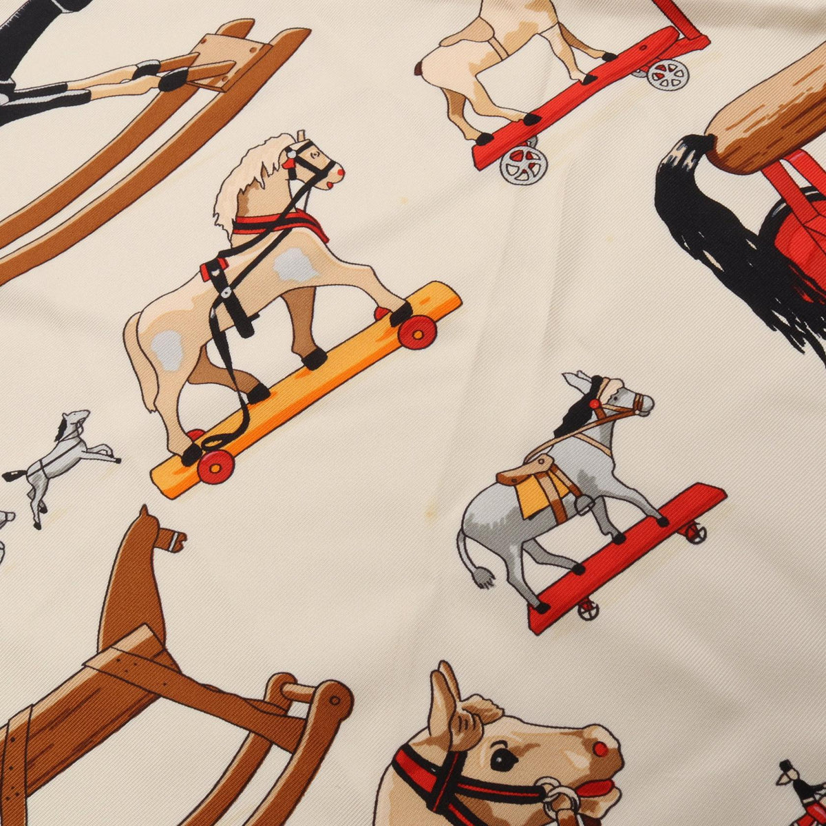 HERMES Carré 90 Raconte moi Le Silk Scarf