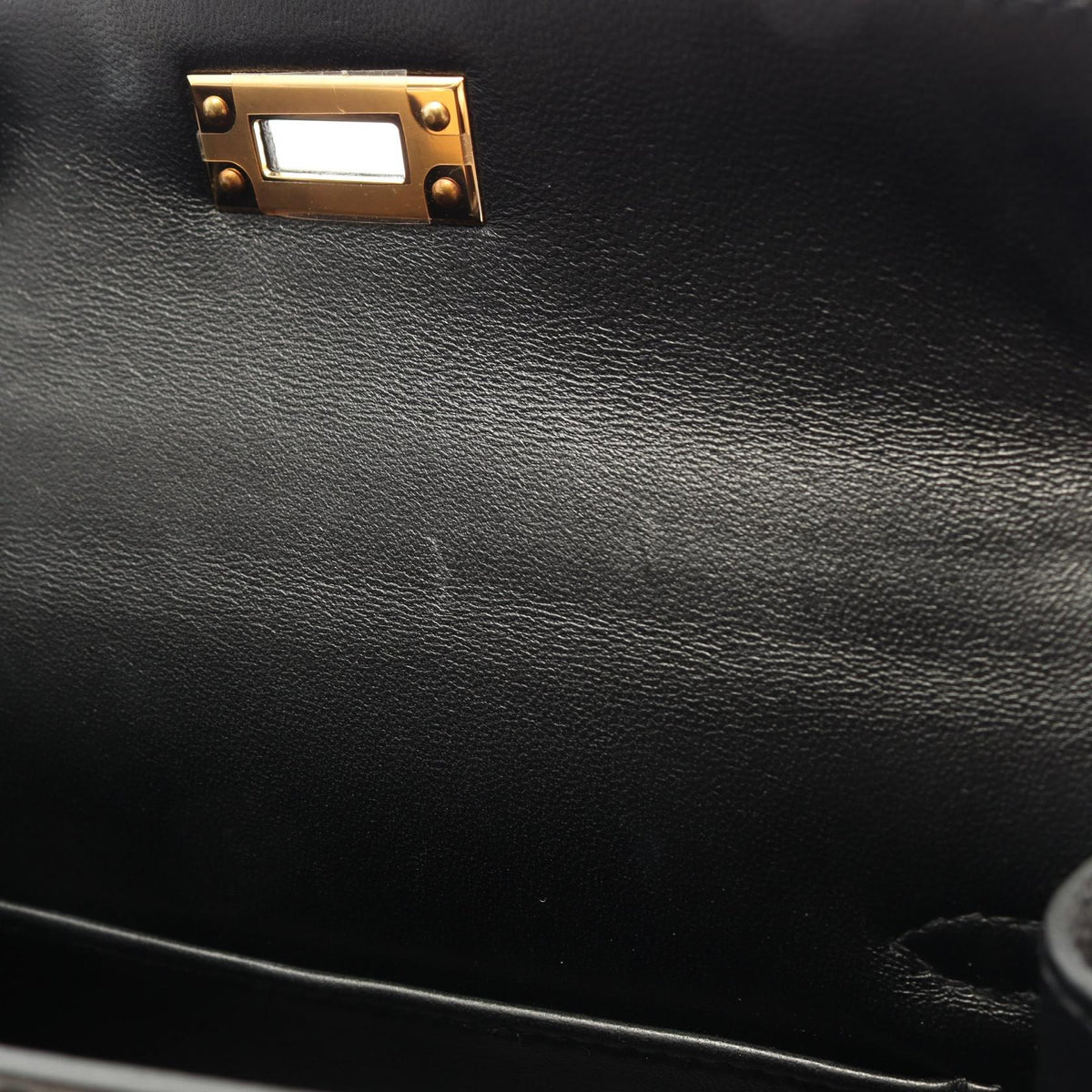 HERMES Mini Kelly 2 Sellier 2WAY Epsom Bag