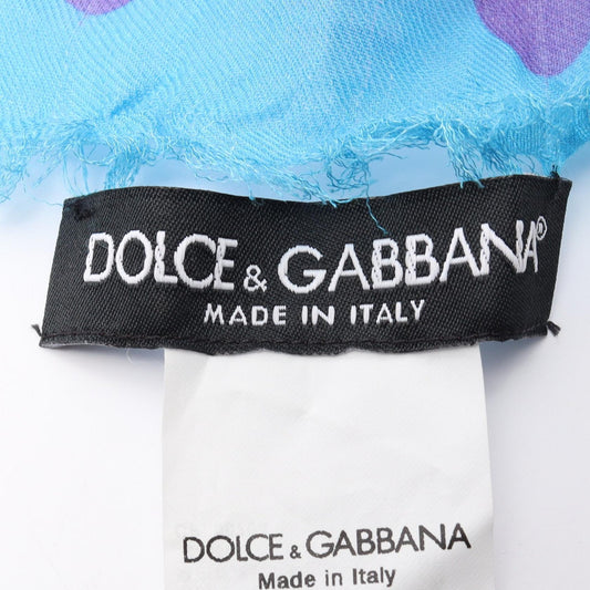 DOLCE & GABBANA Floral Cashmere Scarf