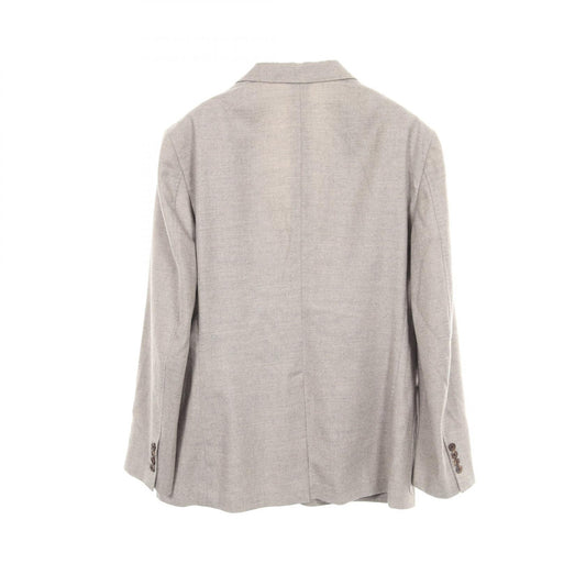 HERMES Cashmere Gray Blazer Size 54